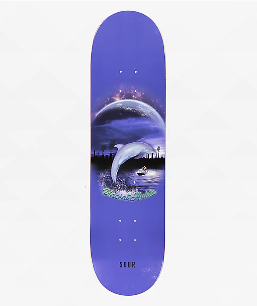 74989-sour-solution-vincent-dolphin-8.37-skateboard-deck-1.webp Sour Solution Vincent Dolphin 8.37\" Skateboard Deck