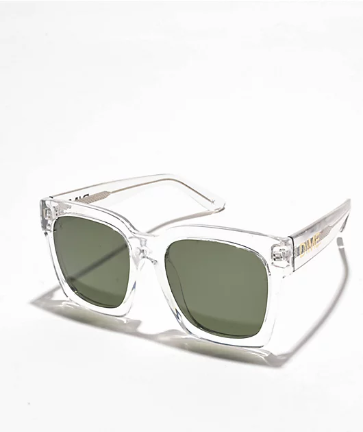 75701-dime.-anonymous-clear-green-polarized-sunglasses-1.webp dime. Anonymous Clear & Green Polarized Sunglasses