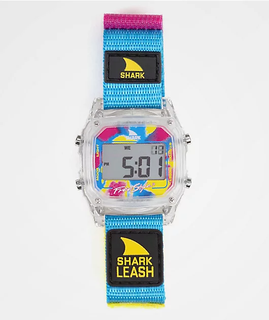 75987-freestyle-shark-classic-leash-clear-multi-digital-watch-1.webp Freestyle Shark Classic Leash Clear & Multi Digital Watch