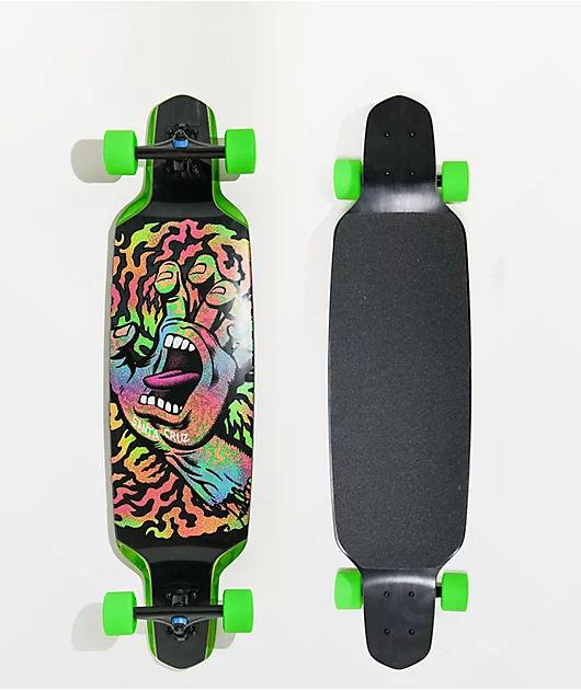 Santa Cruz Obscure Hand 37.5\" Drop Down Longboard Complete