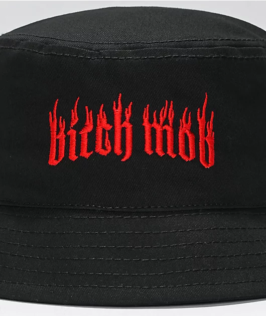 76671-married-to-the-mob-bitch-mob-black-bucket-hat-2.webp Married To The Mob Bitch Mob Black Bucket Hat