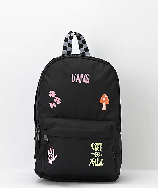 76835-vans-bounds-novelty-patches-black-mini-backpack-1.webp Vans Bounds Novelty Patches Black Mini Backpack
