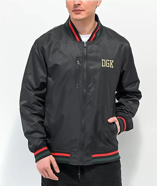 76887-dgk-prime-black-bomber-jacket-2.webp DGK Prime Black Bomber Jacket