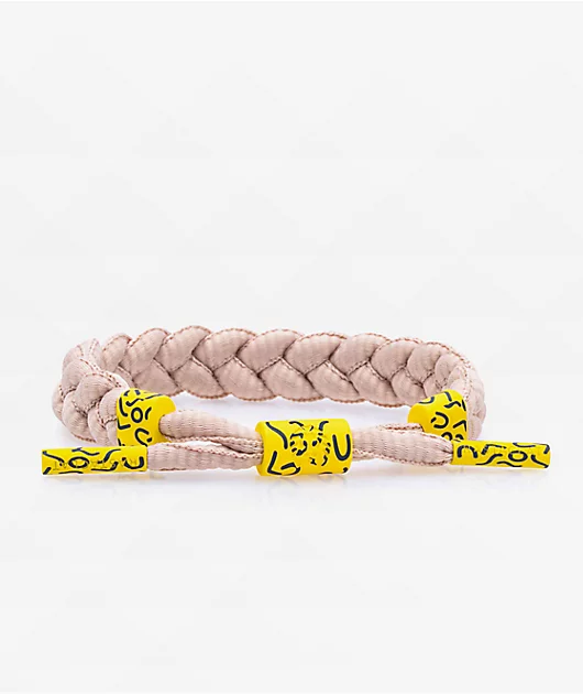 77254-rastaclat-far-beam-tan-braided-bracelet-1.webp Rastaclat Far Beam Tan Braided Bracelet
