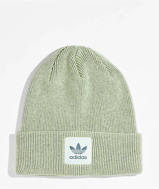 adidas Originals Trefoil Mulberry Leaf Green Beanie