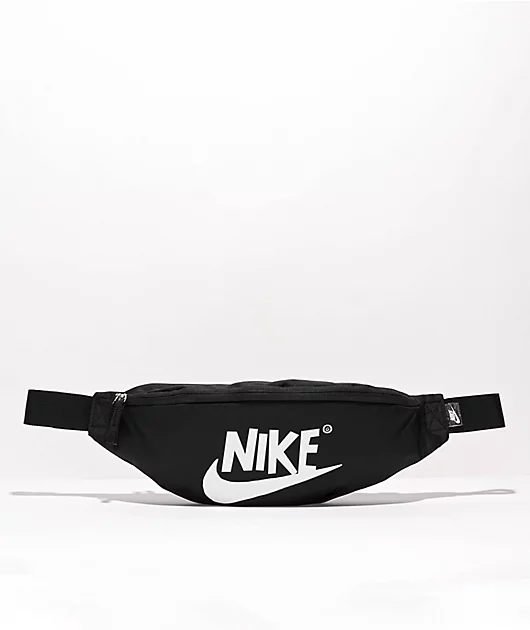 Nike Heritage Logo Black Fanny Pack
