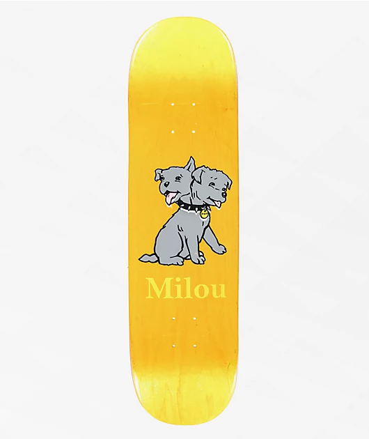 Pizza Milou Dog Pizza 8.5\" Skateboard Deck