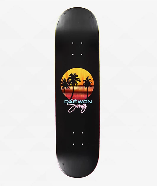 Thank You Daewon Sunset Beams 8.25\" Skateboard Deck