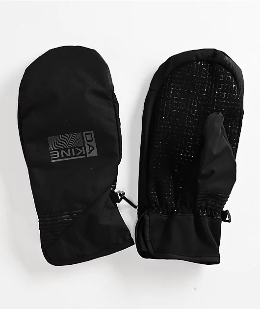 Dakine Crossfire Black Snowboard Mittens