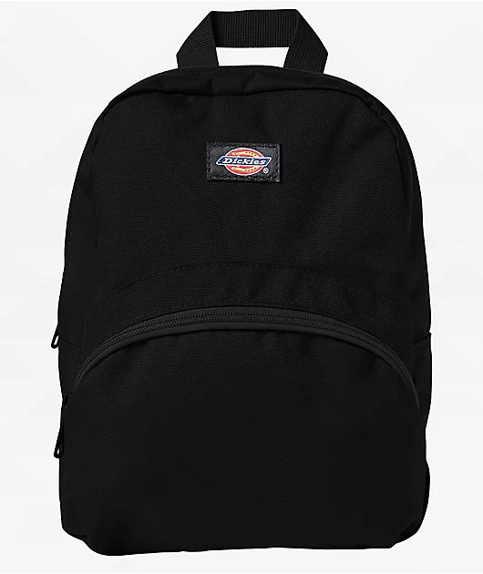 77833-dickies-black-canvas-mini-backpack-1.webp Dickies Black Canvas Mini Backpack