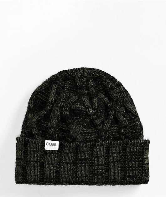 Coal Nukon Olive Marl Beanie