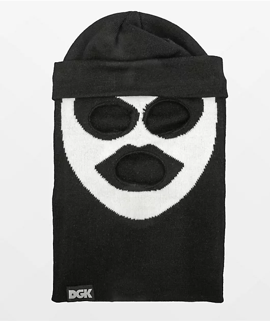 DGK Heist Black Balaclava