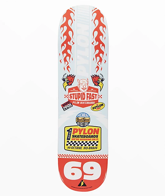 Pylon Stupid Fast 8.5\" Stupid Fast 8.5\" Skateboard Deck