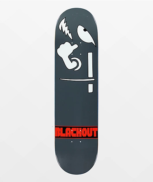 78163-blackout-bullet-8.25-skateboard-deck-1.webp Blackout Bullet 8.25\" Skateboard Deck