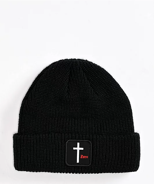 78315-zero-cross-black-beanie-1.webp Zero Cross Black Beanie