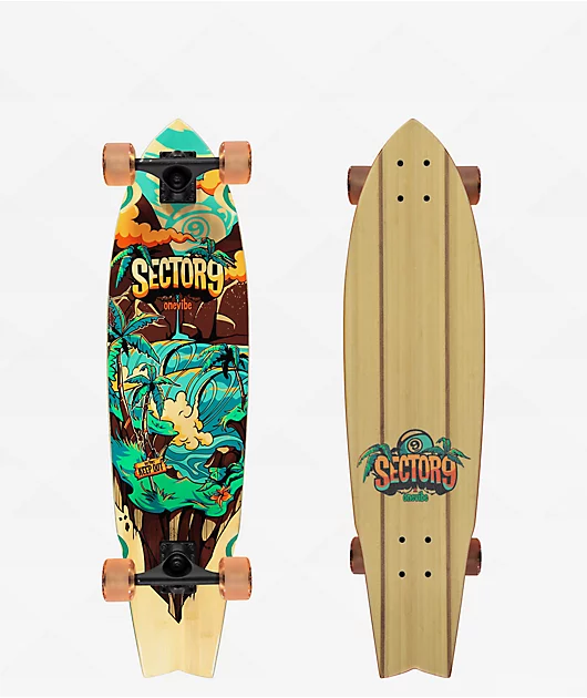 Sector 9 x OneVibe Snapper Hideout 34\" Longboard Complete