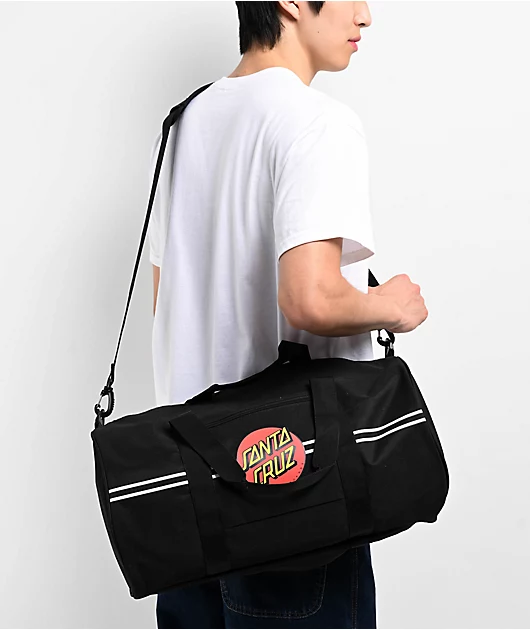 78661-santa-cruz-classic-dot-black-red-duffle-bag-2.webp Santa Cruz Classic Dot Black & Red Duffle Bag