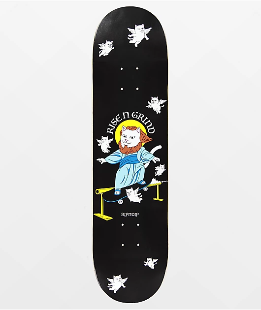 RIPNDIP Rise N Grind 8.0\" Skateboard Deck