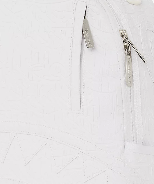 79141-sprayground-white-scribble-debossed-backpack-6.webp Sprayground White Scribble Debossed Backpack