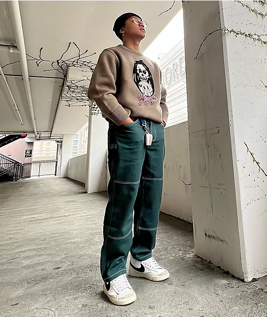 795-empyre-emerald-green-carpenter-skate-jeans-7.webp Empyre Emerald Green Carpenter Skate Jeans
