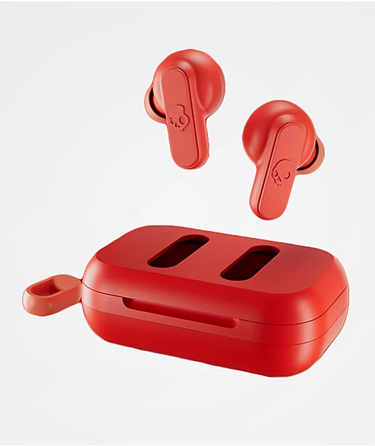 Skullcandy Dime True Wireless Red Earbuds