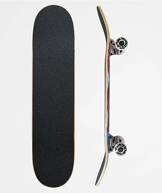 DGK Mylar Foil 7.75\"Skateboard Complete