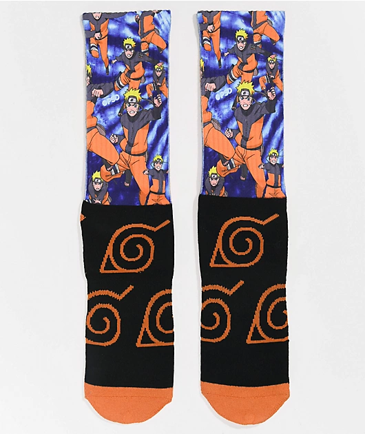 PSD x Naruto Clone Jutsu Crew Socks