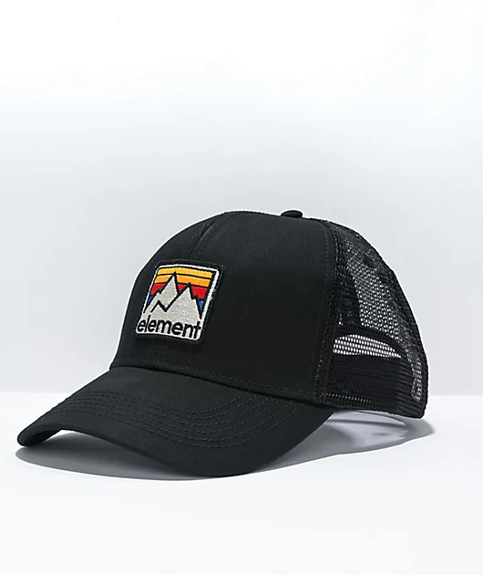 79579-element-joint-black-trucker-hat-1.webp Element Joint Black Trucker Hat