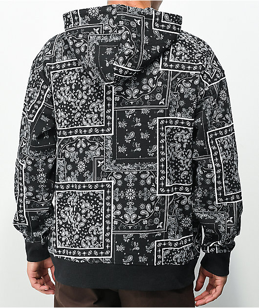 79662-ninth-hall-bandana-black-hoodie-2.jpg Ninth Hall Bandana Black Hoodie
