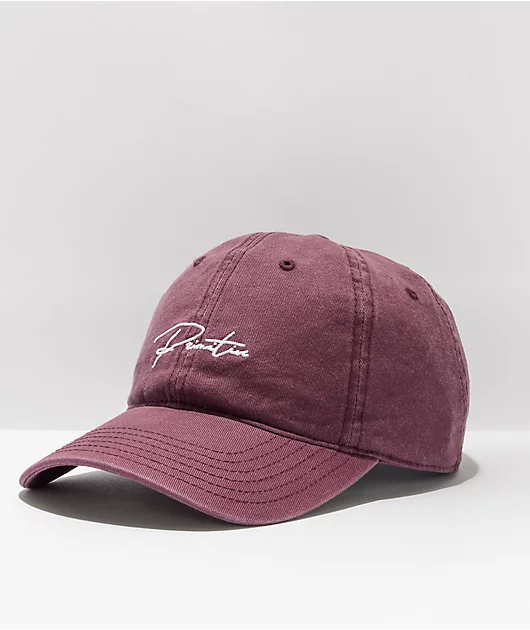 Primitive Ginza Purple Strapback Hat
