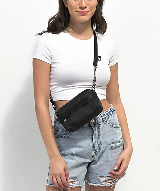 Nike Sportswear Futura Luxe Black Crossbody Bag