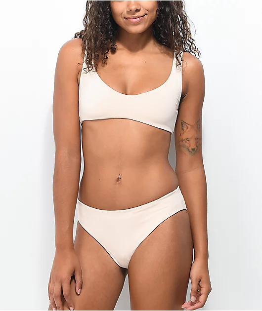 Kikirio Sora High Leg Cheeky Bikini Bottom