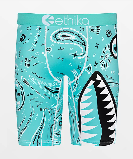 Ethika Kids Bomber Paisley Boxer Briefs