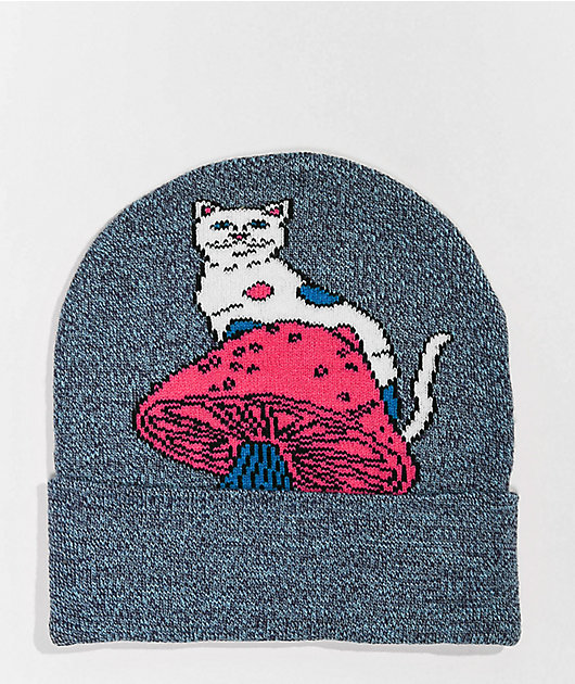 80076-ripndip-psychedelic-blue-beanie-2.jpg RIPNDIP Psychedelic Blue Beanie