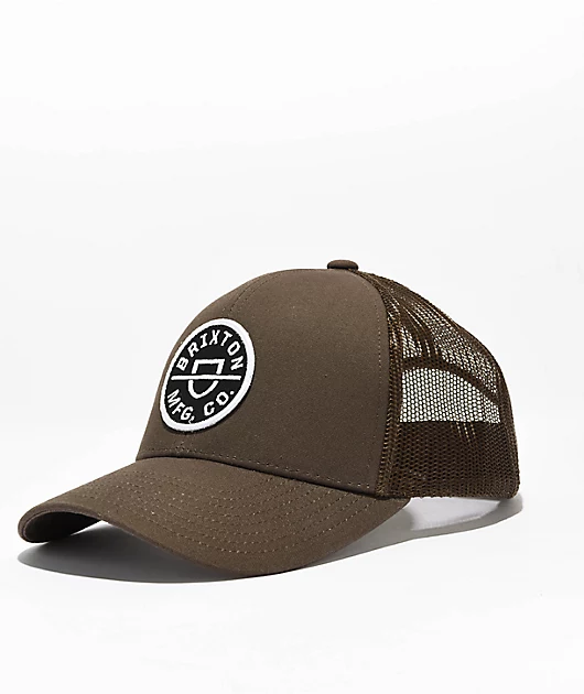 Brixton Crest X Dark Earth Trucker Hat