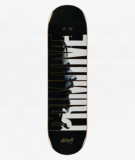 Primitive x Bob Marley Tribute 8.25\" Skateboard Deck