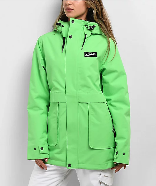 Airblaster Nicolette 15K Spring Green Snowboard Jacket