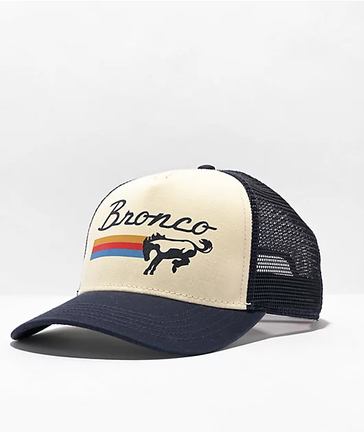 American Needle Sinclair Bronco Navy Trucker Hat