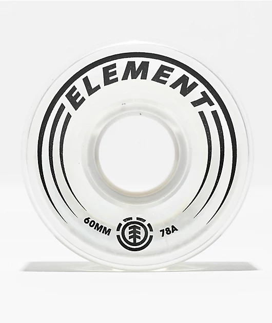 81337-element-filmer-60mm-78a-translucent-white-cruiser-wheels-1.webp Element Filmer 60mm 78a Translucent White Cruiser Wheels