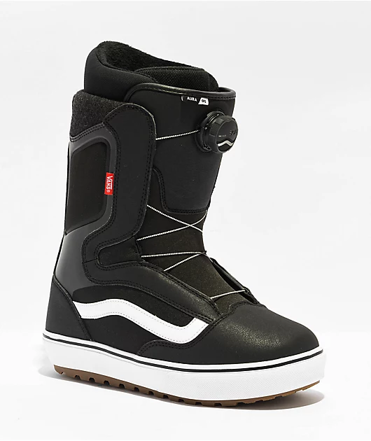 Vans Aura OG Black Snowboard Boots 2024