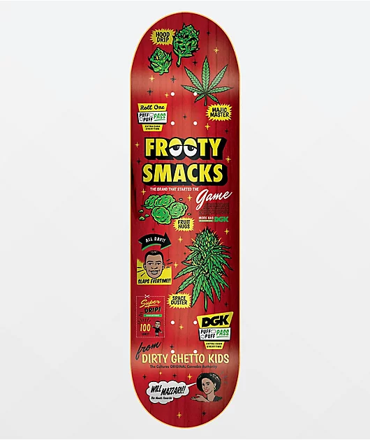 81503-dgk-mazzari-frooty-smacks-8.38-skateboard-deck-1.webp DGK Mazzari Frooty Smacks 8.38\" Skateboard Deck