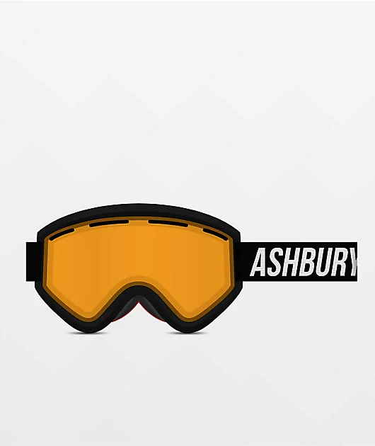 Ashbury Day Vision Low Bridge Amber Snowboard Goggles
