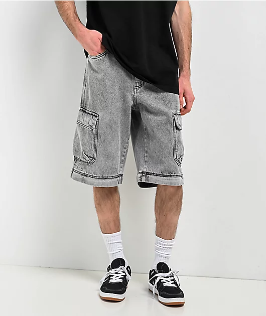 81894-empyre-grey-zip-off-cargo-denim-skate-jeans-6.webp Empyre Grey Zip Off Cargo Denim Skate Jeans