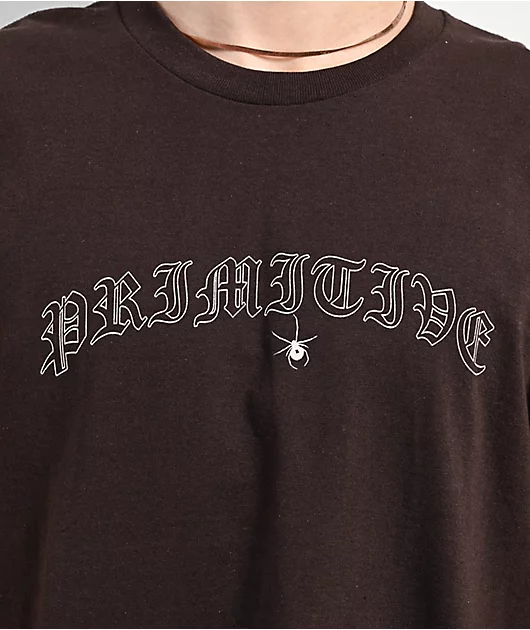82069-primitive-poison-brown-t-shirt-2.webp Primitive Poison Brown T-Shirt