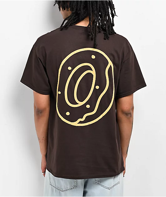 Odd Future Circle Logo Brown T-Shirt