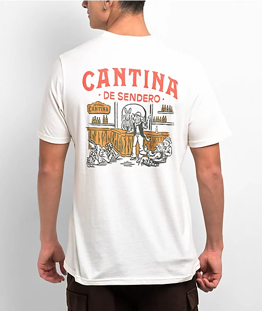 Sendero Cantina De Sendero White T-Shirt