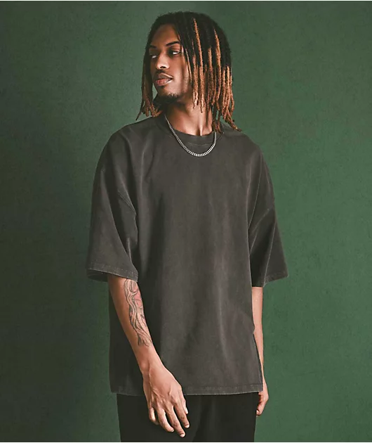 Ninth Hall Fundamentals Black Oversized T-Shirt