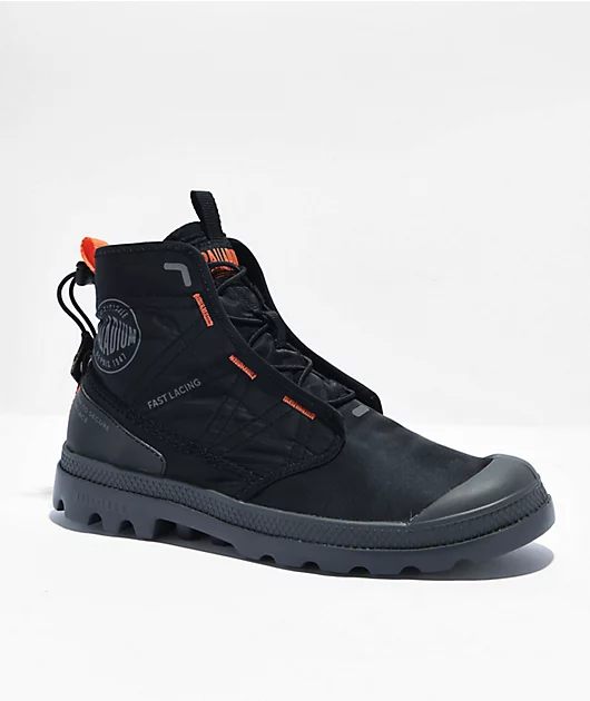 Palladium Pampa Travel Lite Black Boots