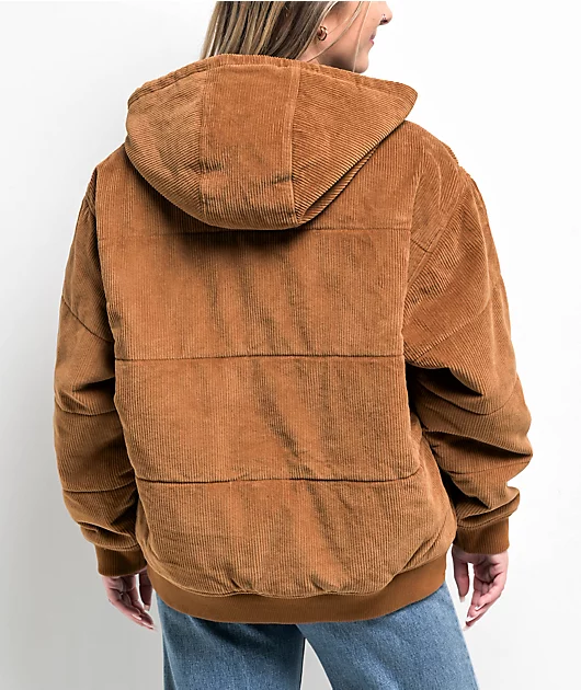 82920-obey-forever-bomber-brown-corduroy-jacket-2.webp Obey Forever Bomber Brown Corduroy Jacket