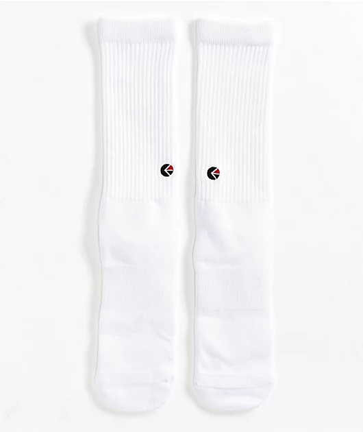 Ethika OG White Crew Socks